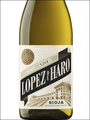 фото Hacienda Lopez de Haro Blanco Rioja DOCa Асьенда Лопес де Аро Бланко Риоха Испания вино белое