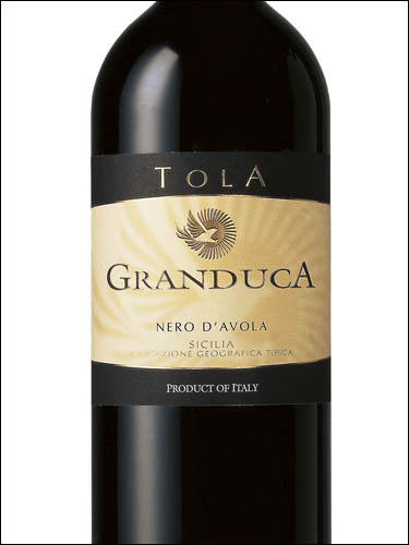 фото Tola Granduca Nero d’Avola Sicilia IGT Тола Грандука Неро д'Авола Сицилия ИГТ Италия вино красное