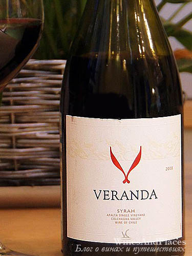 фото Veranda Syrah Веранда Сира Чили вино красное