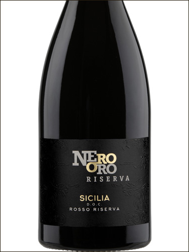фото Nero Oro Rosso Riserva Sicilia DOC Неро Оро Россо Ризерва Сицилия Италия вино красное