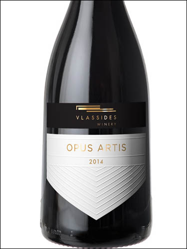 фото Vlassides Winery Opus Artis Влассидес Вайнери Опус Артис Кипр вино красное