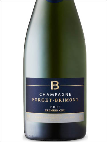 фото Champagne Forget-Brimont Brut Premier Cru Шампанское Форже-Бримон Брют Премье Крю Франция вино белое