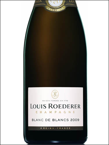 фото Champagne Louis Roederer Brut Blanc de Blancs Vintage Шампанское Луи Родерер Брют Блан де Блан Винтаж Франция вино белое