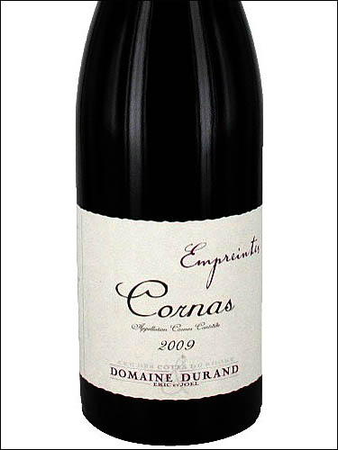 фото Domaine Durand Empreintes Cornas AOC Домен Дюран Ампрант Корна Франция вино красное