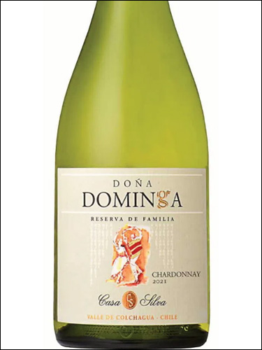 фото Casa Silva Dona Dominga Reserva de Familia Chardonnay Каса Сильва Донья Доминга Резерва де Фамилиа Шардоне Чили вино белое