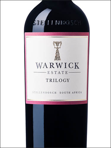 фото Warwick Estate Trilogy Stellenbosch Ворвик Истэйт Трилоджи Стелленбош ЮАР вино красное