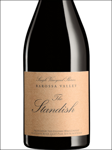фото The Standish Shiraz Barossa Valley Стэндиш Шираз Долина Баросса Австралия вино красное