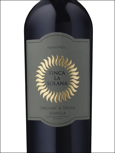 фото вино Finca La Solana Monastrell Organic & Vegan Jumilla DO 
