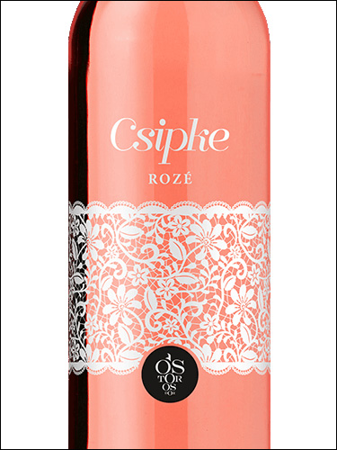 фото Ostoros Csipke Roze szaraz Ошторош Чипке Розе сараз Венгрия вино розовое