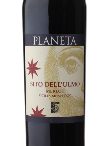 фото Planeta Sito dell’Ulmo Merlot Sicilia Menfi DOC Планета Сито делль Ульмо Мерло Сицилия Менфи Италия вино красное
