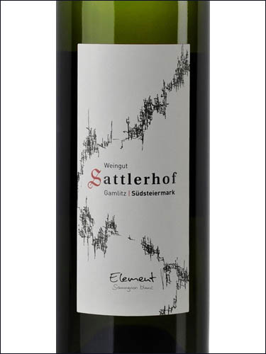 фото Sattlerhof Element Sauvignon Blanc Заттлерхоф Элемент Совиньон Блан Австрия вино белое