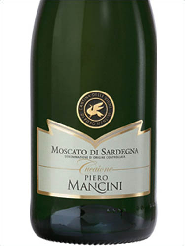 фото Piero Mancini Cucaione Moscato di Sardegna DOC Пьеро Манчини Кукайоне Москато ди Сарденья ДОК Италия вино белое