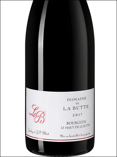 фото Domaine de la Butte Le Haut de la Butte Bourgueil AOC Домен де ля Бют Ле О де ла Бют Бургей Франция вино красное