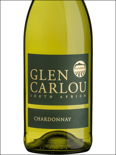 фото Glen Carlou Chardonnay Глен Карлоу Шардоне ЮАР вино белое