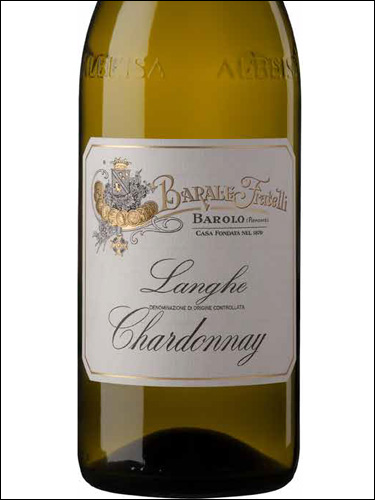 фото Barale Fratelli Langhe Chardonnay DOC Барале Фрателли Шардоне Ланге Италия вино белое