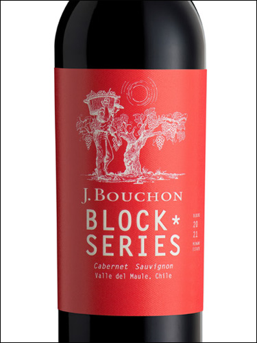 фото J.Bouchon Block Series Cabernet Sauvignon Valle del Maule Х.Бушон Блок Сериес Каберне Совиньон Долина Мауле Чили вино красное