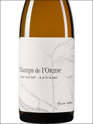 фото Maison Ventenac Champs de l'Orme Мезон Вентенак Шам де д'Орм Франция вино белое