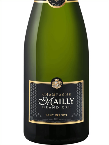фото Champagne Mailly Grand Cru Brut Reserve Шампань Майи Гран Крю Брют Резерв Франция вино белое