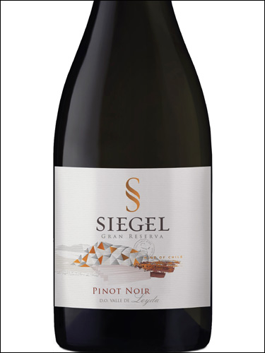 фото Siegel Gran Reserva Pinot Noir Сигель Гран Резерва Пино Нуар Чили вино красное