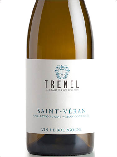 фото Domaine Trenel Saint-Veran AOC Домен Тренель Сен-Веран Франция вино белое