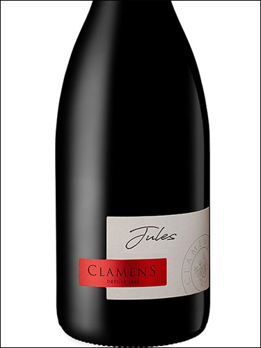фото Clamens Jules Comte Tolosan IGP Кламанс Жуль Конте Толозан Франция вино красное