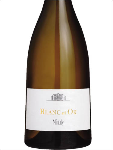 фото Minuty Blanc et Or Var IGP Минюти Блан э Ор Вар Франция вино белое