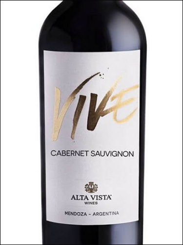 фото Alta Vista Vive Cabernet Sauvignon Альта Виста Вив Каберне Совиньон Аргентина вино красное