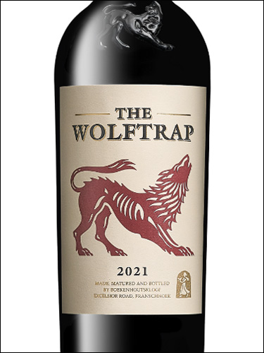 фото The Wolftrap Syrah Mourvedre Viognier Western Cape WO Вольфтрэп Сира Мурведр Вионье Вестерн Кейп ЮАР вино красное