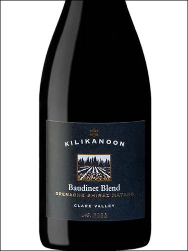 фото Kilikanoon Baudinet Blend GSM Clare Valley Киликанун Бодине Бленд Джи-Эс-Эм Долина Клер Австралия вино красное