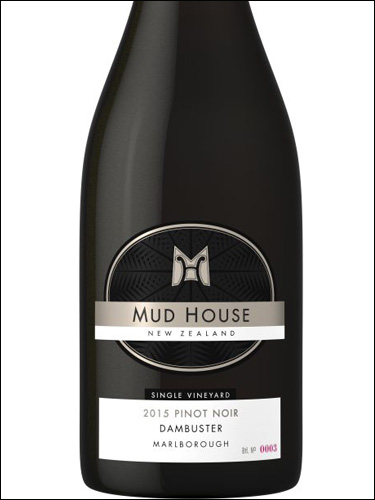 фото Mud House Pinot Noir Dambuster Marlborough Мад Хаус Пино Нуар Дамбастер Мальборо Новая Зеландия вино красное