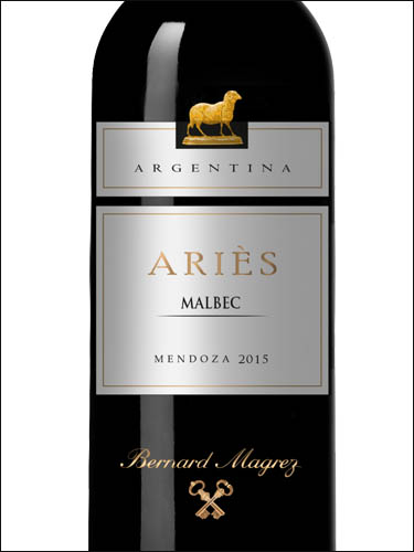фото Bernard Magrez Aries Mendoza Бернар Магре Ариес Мендоса Аргентина вино красное