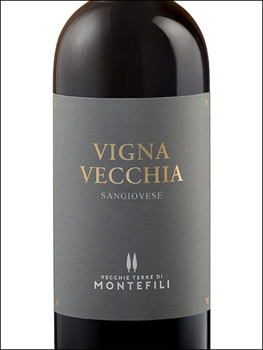 фото Vecchie Terre di Montefili Vigna Vecchia Toscana Sangiovese IGT Веккье Терре ди Монтефили Винья Веккья Тоскана Санджовезе Италия вино красное