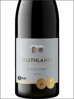 фото Southlands Pinot Noir Сауслэндс Пино Нуар ЮАР вино красное