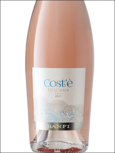 фото Banfi Cost'e Toscana IGT Банфи Кост'э Тоскана Италия вино розовое