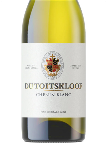 фото Du Toitskloof Chenin Blanc  Дю Тоитсклуф Шенен Блан ЮАР вино белое