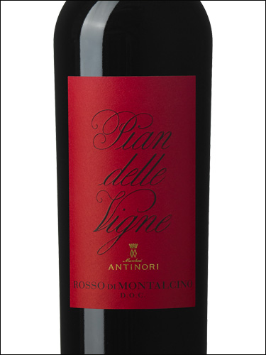 фото Antinori Pian delle Vigne Rosso di Montalcino DOC Антинори Пиан делле Винье Россо ди Монтальчино Италия вино красное