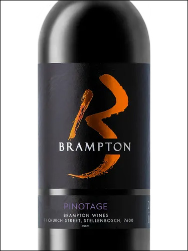 фото Brampton Pinotage Брэмптон Пинотаж ЮАР вино красное