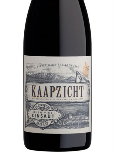 фото Kaapzicht Skuinsberg Cinsaut Каапзихт Скуинсберг Сенсо ЮАР вино красное