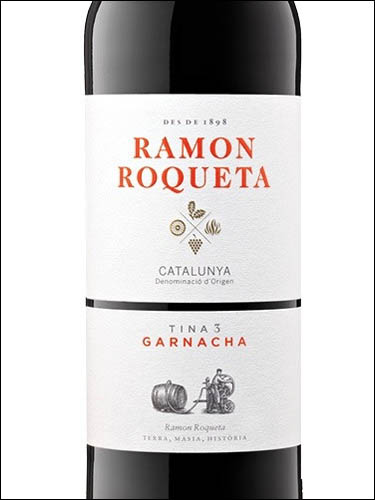 фото вино Ramon Roqueta Garnacha Catalunya DO 