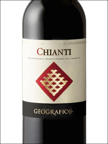 фото Geografico Chianti DOCG Джеографико Кьянти Италия вино красное