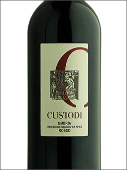 фото Cantina Custodi Umbria Rosso IGT Кантина Кустоди Умбрия Россо Италия вино красное