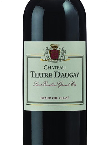 фото Chateau Tertre Daugay Grand Cru Classe Saint-Emilion Grand Cru AOC Шато Тертр Доге Сент-Эмильон Гран Крю Франция вино красное