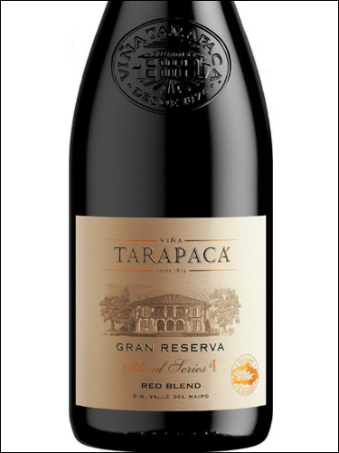 фото Vina Tarapaca Gran Reserva Blend Series #1 Винья Тарапака Гран Резерва Бленд Сериес #1 Чили вино красное