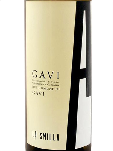 фото La Smilla Gavi del Comune di Gavi DOCG Ла Смилла Гави дель Комуне ди Гави Италия вино белое