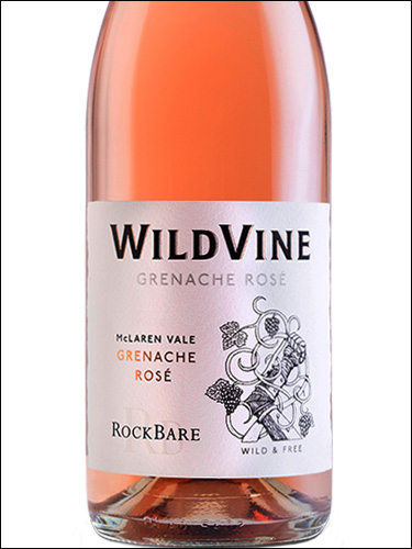 фото RockBare Wild Vine Grenache Rose McLaren Vale РокБеа Уайлд Вайн Гренеш Розе Долина Макларен Австралия вино розовое