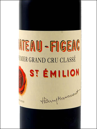 фото Chateau Figeac 1-er Grand Cru Classe B Saint-Emilion Grand Cru AOC Шато Фижак Сент-Эмильон Гран Крю Франция вино красное