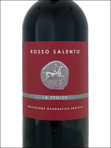 фото La Fenice Rosso Salento IGT Ла Фениче Россо Саленто Италия вино красное