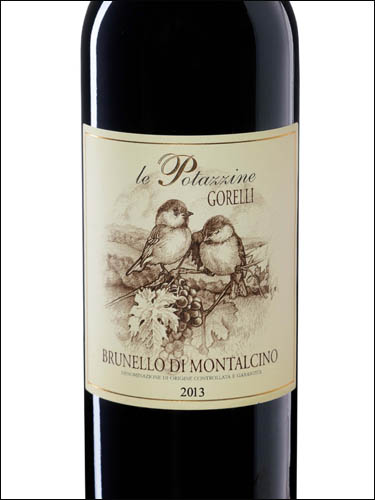 фото Le Potazzine Brunello di Montalcino DOCG Ле Потаццине Брунелло ди Монтальчино Италия вино красное