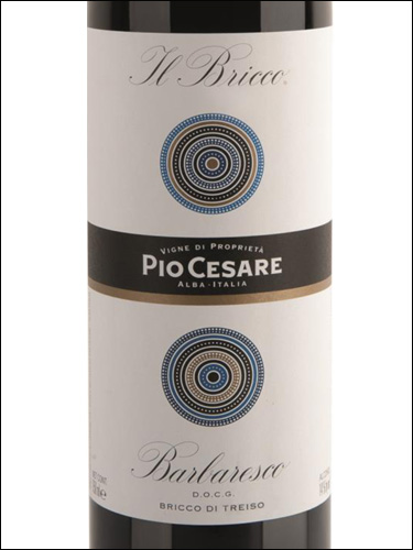 фото Pio Cesare Barbaresco Il Bricco DOCG Пио Чезаре Барбареско Иль Брикко Италия вино красное