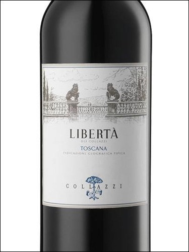 фото I Collazzi Liberta Toscana IGT Колацци Либерта Тоскана Италия вино красное